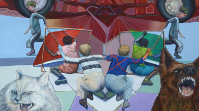 playinginthestreet-news Image of Playing in the Streets painting