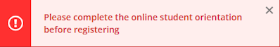 HoldOnAccount Self Service error message: Hold on Account