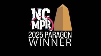 paragon-award NCMPR 2025 Paragon Winner logo with text