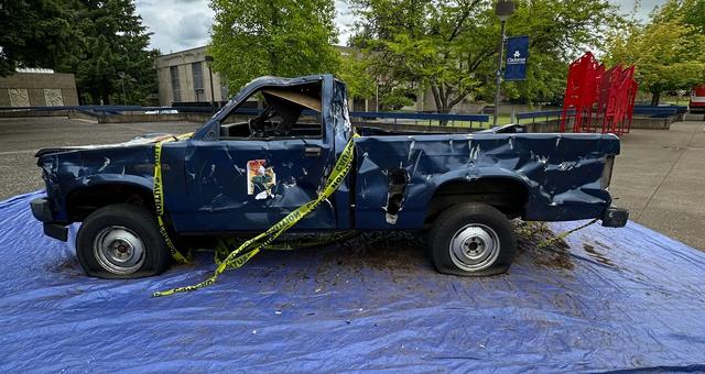 Veteran's Center truck demo photo