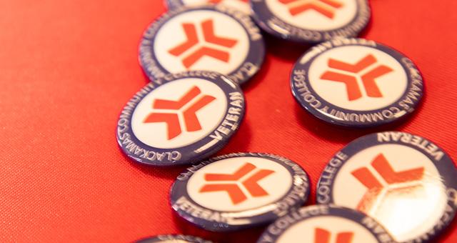 Veteran's center pins